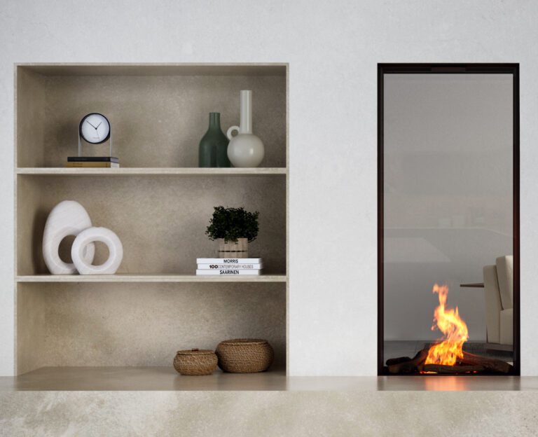 Element4 Sky Large Tunnel Bio inbuilt bioethanol fireplace