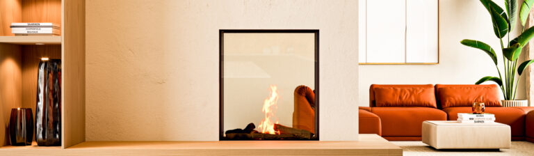 Element4 Sky Small Tunnel Bio inbuilt bioethanol fireplace